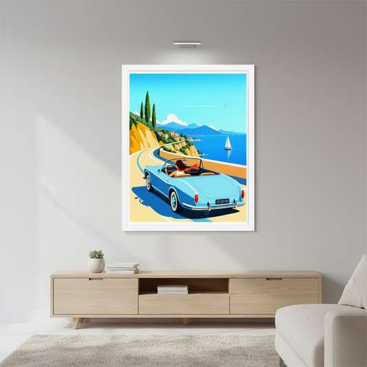 INSITU|Affiche encadrée / Affiche – Affiches, reproductions et œuvres graphiques : œuvre murale pour une décoration intérieure design et contempora