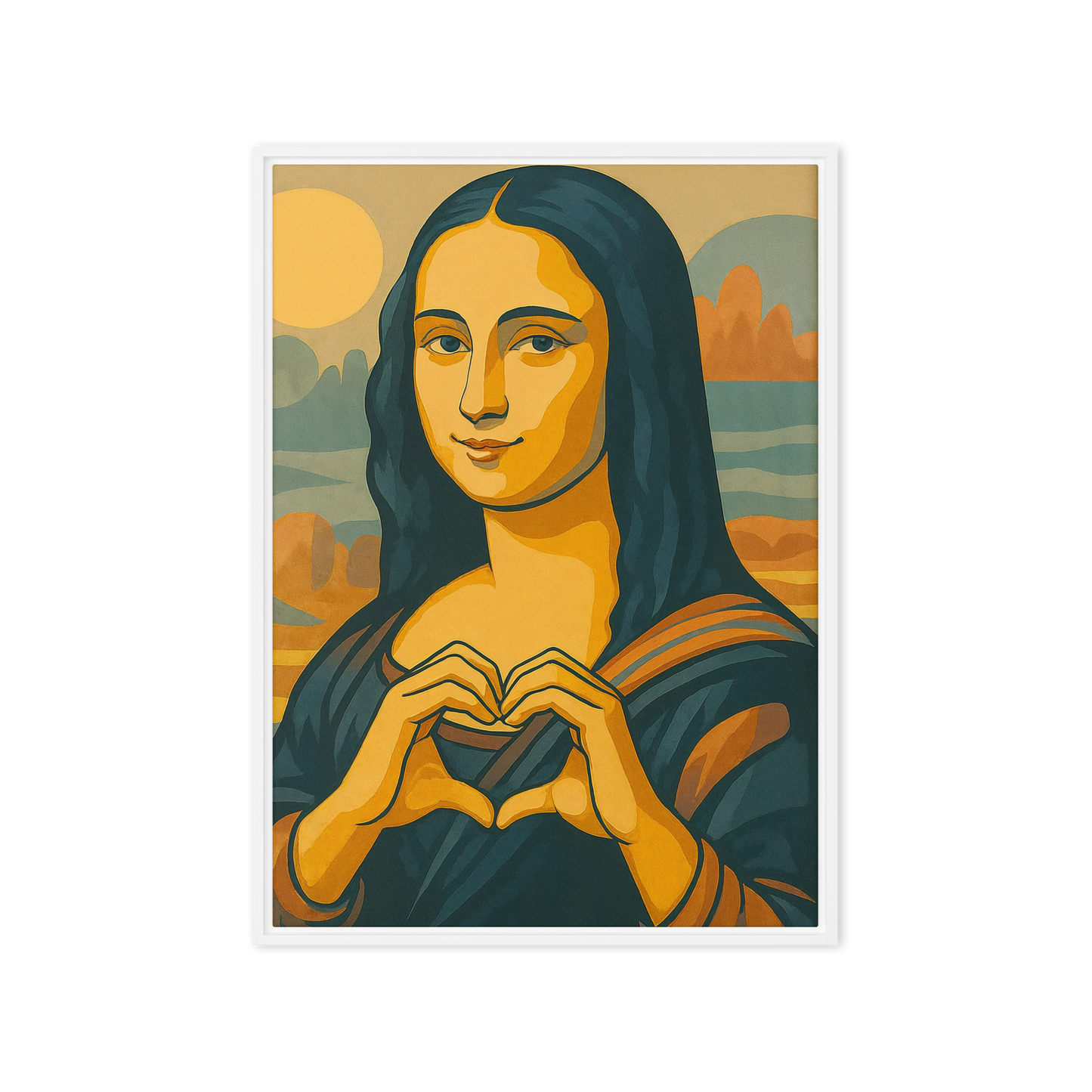 ALS_MOCKUP|arts_lovers_studio_mona_in_love|toile_encadree|blanc