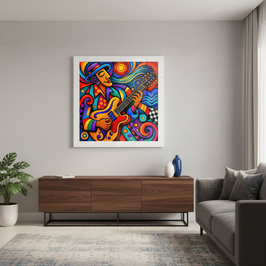 INSITU|Affiche encadrée / Affiche – Affiches, reproductions et œuvres graphiques : œuvre murale pour une décoration intérieure design et contempora