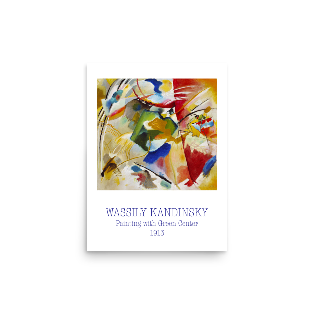 wassily_kandinsky_painting_with_green_center|poster_premium|na