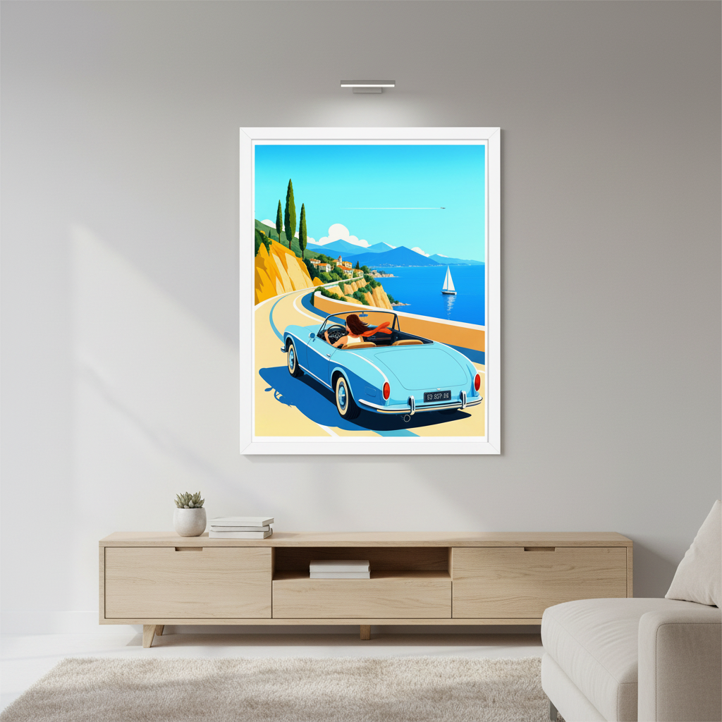 INSITU|Affiche encadrée / Affiche – Affiches, reproductions et œuvres graphiques : œuvre murale pour une décoration intérieure design et contempora