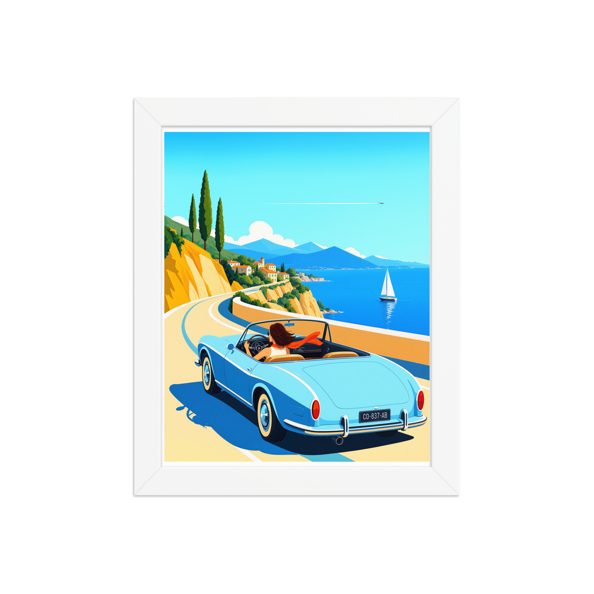 ALS_MOCKUP|arts_lovers_studio_dolce_vita|poster_encadre_premium|blanc|8x10in