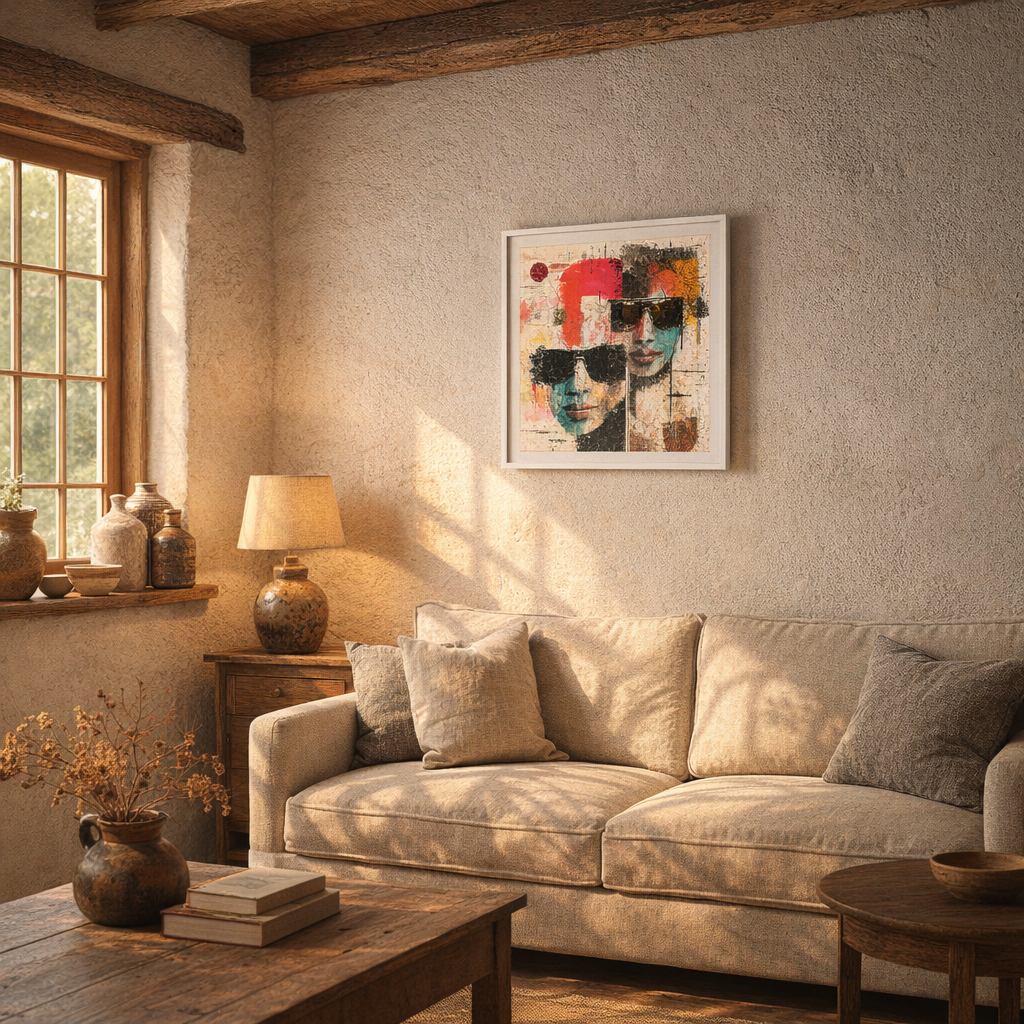 INSITU|Double regards — Arts Lovers Studio | art abstrait, déco design, pop art, art mural | décoration murale, art mural, décoration intérieure