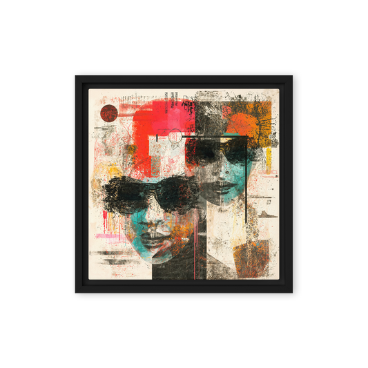 ALS_MOCKUP|arts_lovers_studio_double_regards|toile_encadree|noir