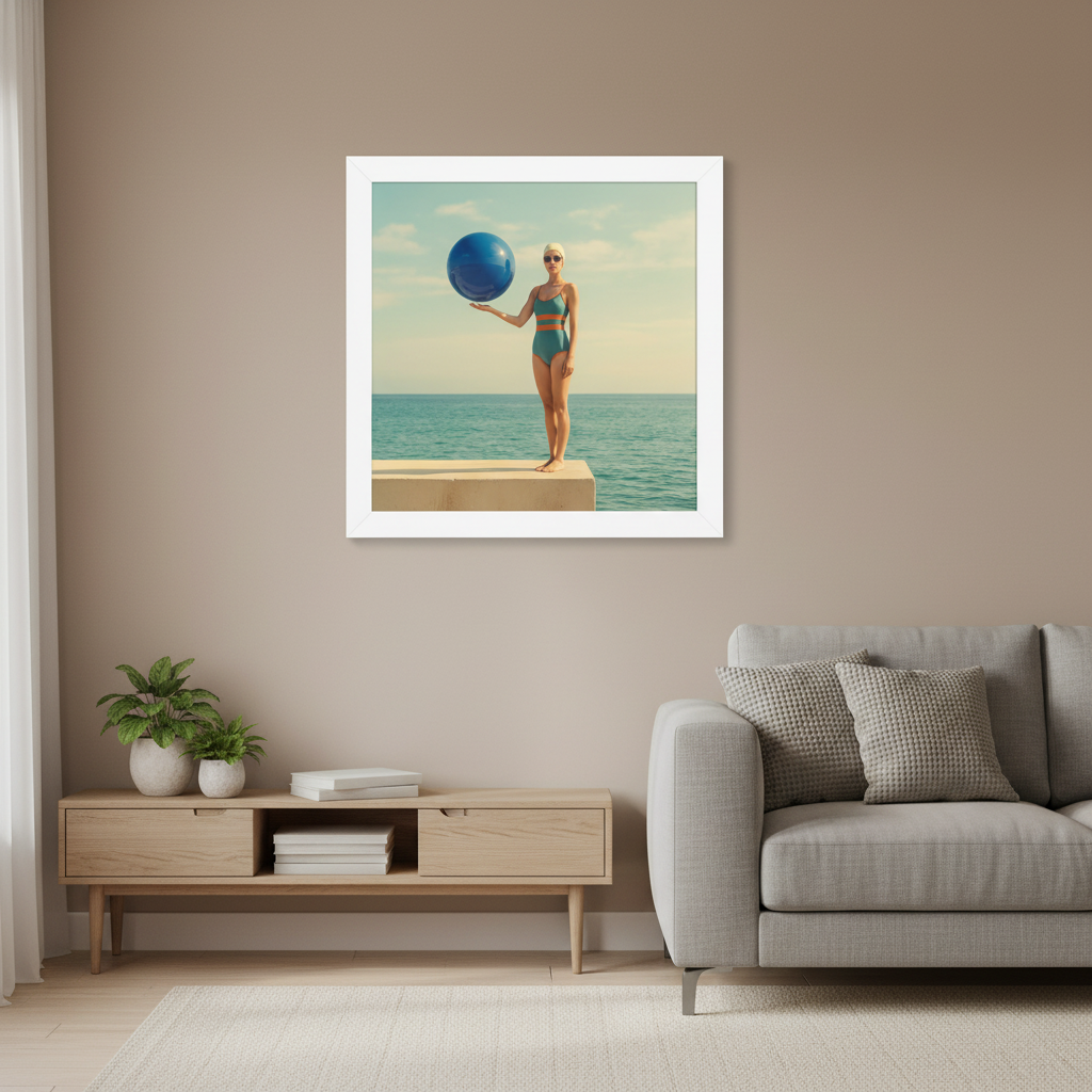 INSITU|Affiche encadrée / Affiche – Affiches, reproductions et œuvres graphiques : œuvre murale pour une décoration intérieure design et contempora