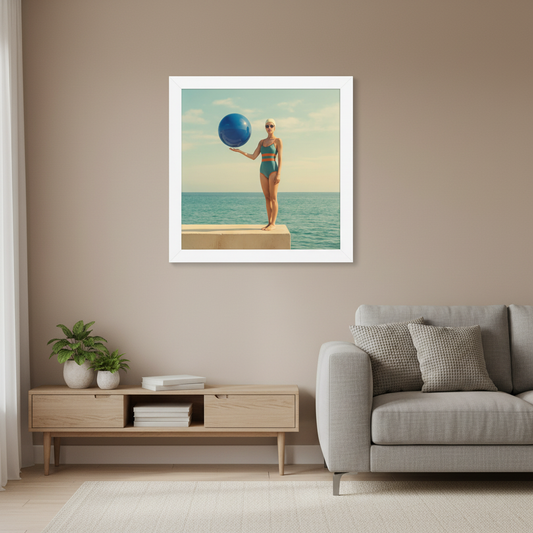 INSITU|Affiche encadrée / Affiche – Affiches, reproductions et œuvres graphiques : œuvre murale pour une décoration intérieure design et contempora