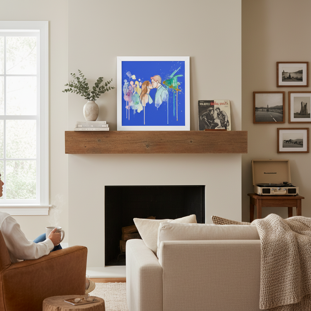 INSITU|l'amour en couleur — Édition d’art — Pop Art et Street Art — œuvre d’art murale, toile encadrée, aquarelle — Arts Lovers Studio | décoration