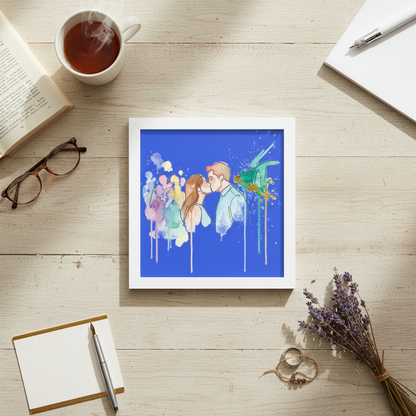 INSITU|l'amour en couleur — Édition d’art — Pop Art et Street Art — œuvre d’art murale, toile encadrée, aquarelle — Arts Lovers Studio | décoration