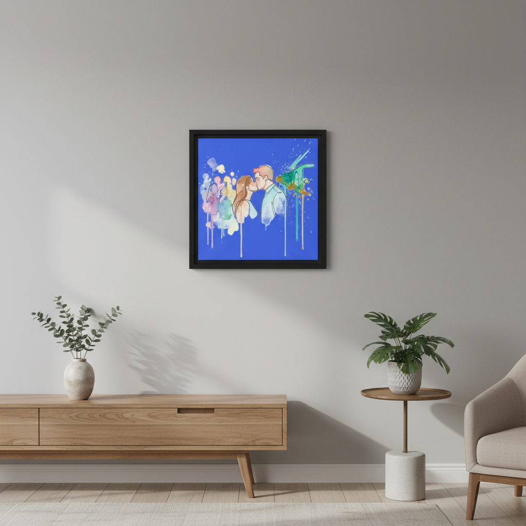 INSITU|l'amour en couleur — Édition d’art — Pop Art et Street Art — œuvre d’art murale, toile encadrée, aquarelle — Arts Lovers Studio | décoration