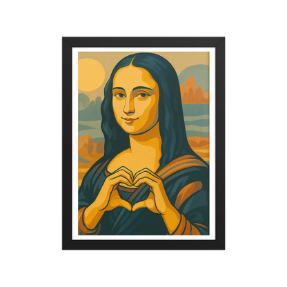 ALS_MOCKUP|arts_lovers_studio_mona_in_love|poster_encadre_premium|noir