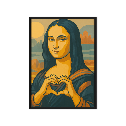 ALS_MOCKUP|arts_lovers_studio_mona_in_love|toile_encadree|noir