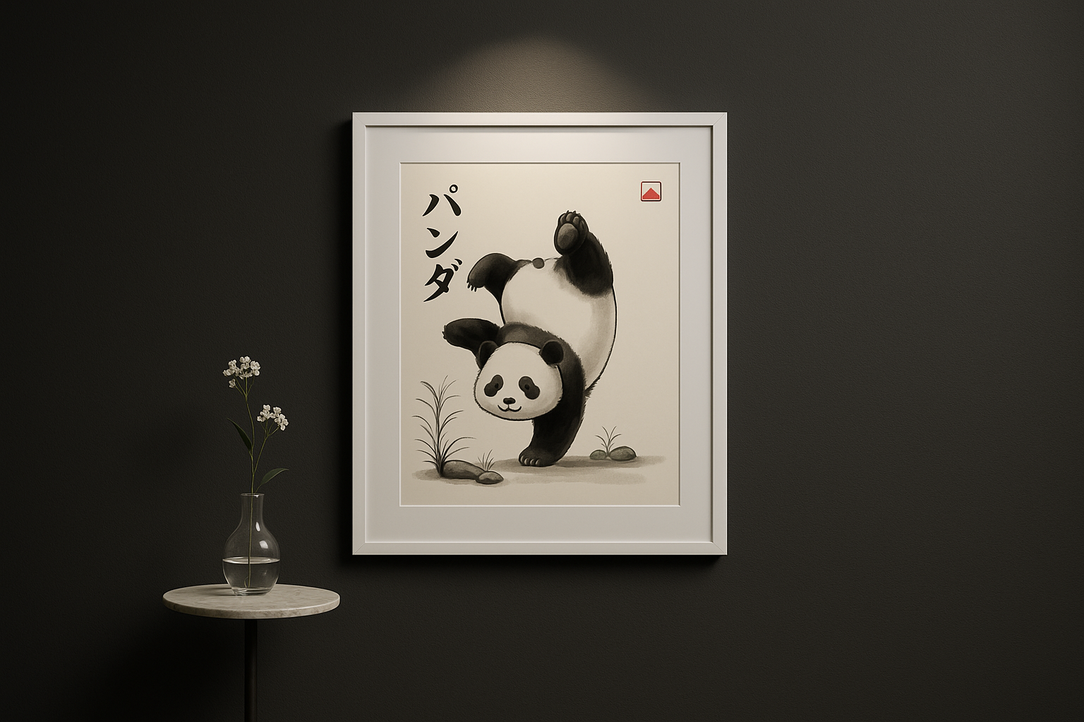INSITU|Affiche encadrée / Affiche – Affiches, reproductions et œuvres graphiques : œuvre murale pour une décoration intérieure design et contempora