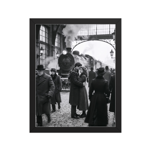 ALS_MOCKUP|arts_lovers_studio_retrouvailles|poster_encadre_premium|noir