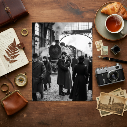 Retrouvailles — Édition d’art — Photographies — œuvre d’art murale, Photos — Arts Lovers Studio