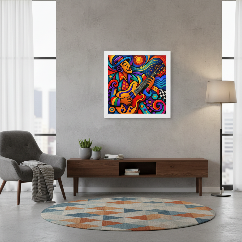 INSITU|Affiche encadrée / Affiche – Affiches, reproductions et œuvres graphiques : œuvre murale pour une décoration intérieure design et contempora