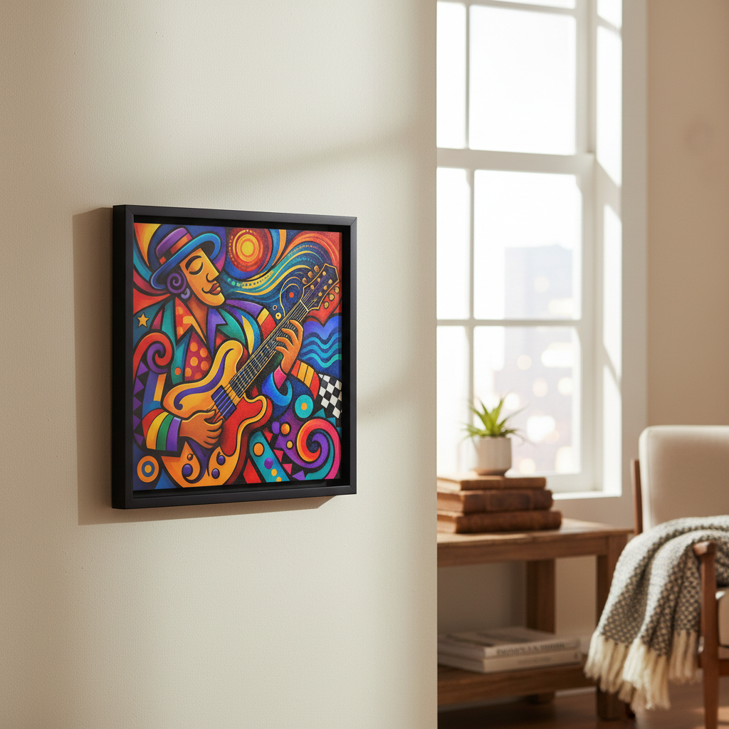INSITU|Affiche encadrée / Affiche – Affiches, reproductions et œuvres graphiques : œuvre murale pour une décoration intérieure design et contempora