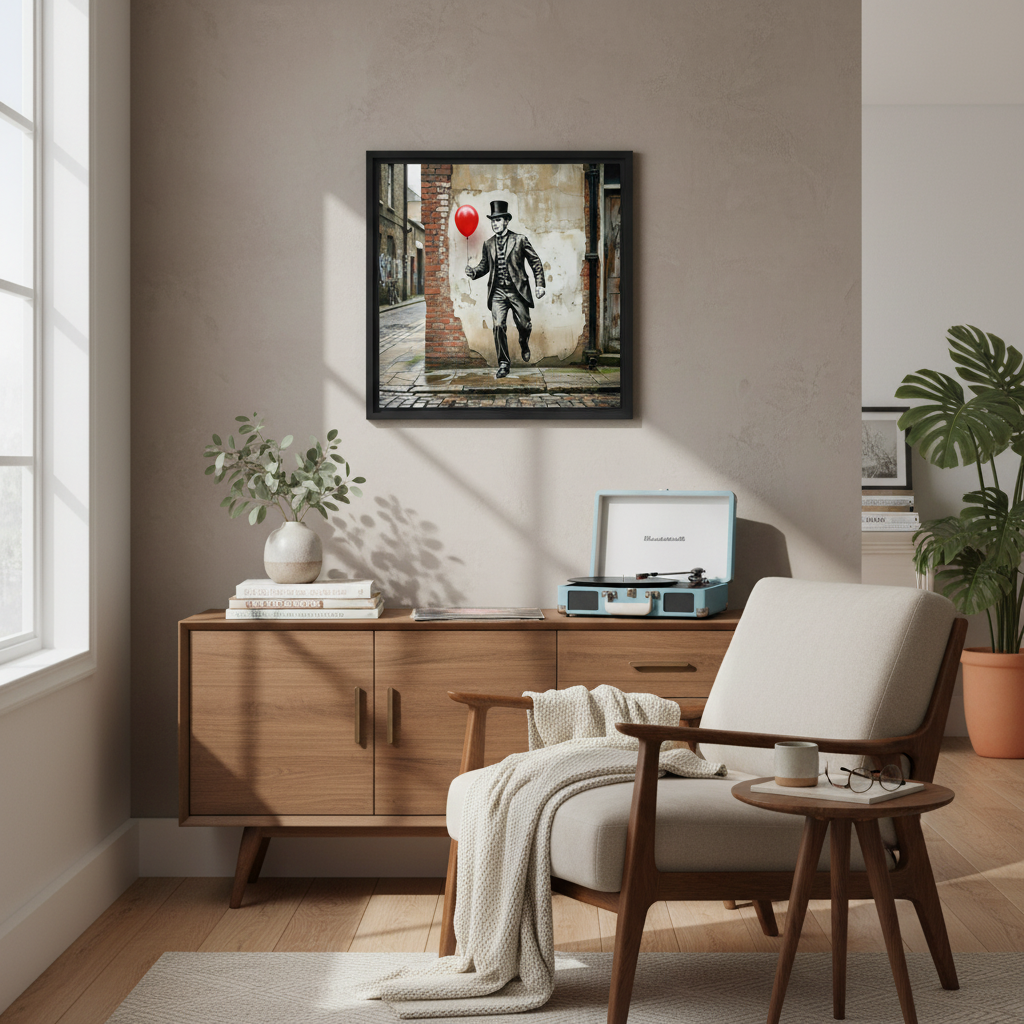 INSITU|Affiche encadrée / Affiche – Affiches, reproductions et œuvres graphiques : œuvre murale pour une décoration intérieure design et contempora