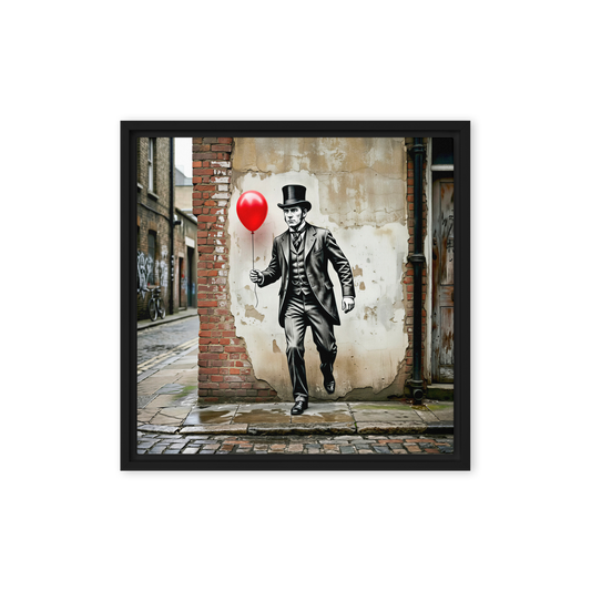 ALS_MOCKUP|arts_lovers_studio_the_last_gentleman|toile_encadree|noir