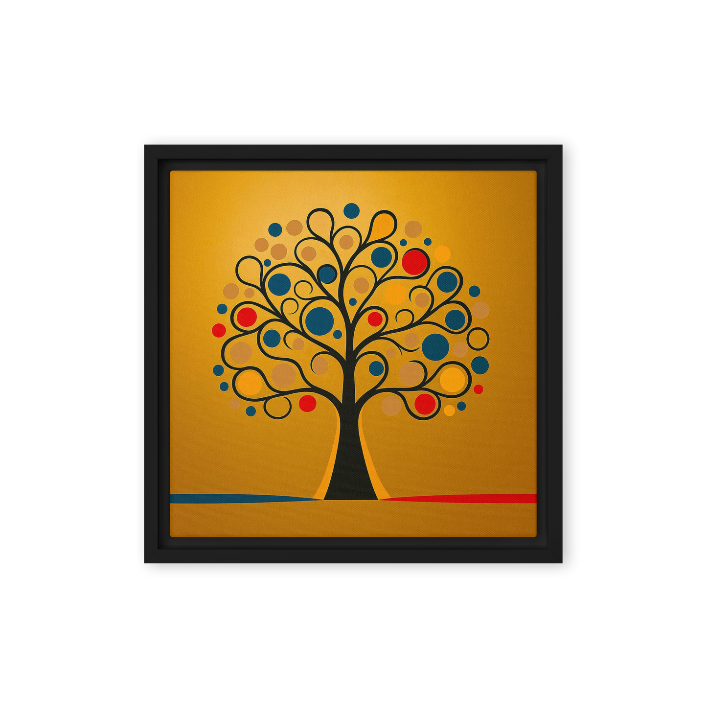 ALS_MOCKUP|arts_lovers_studio_when_klimt_met_mondrian|toile_encadree|noir