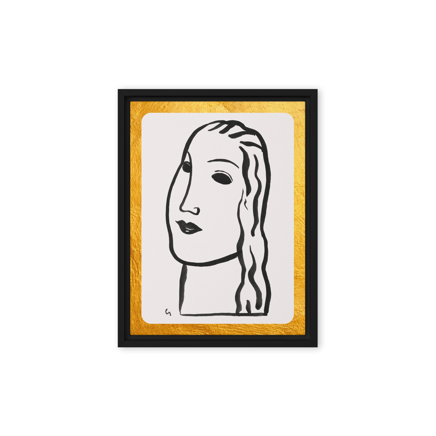 ALS_MOCKUP|arts_lovers_studio_woman_s_head_by_leo_gestel|toile_encadree|noir