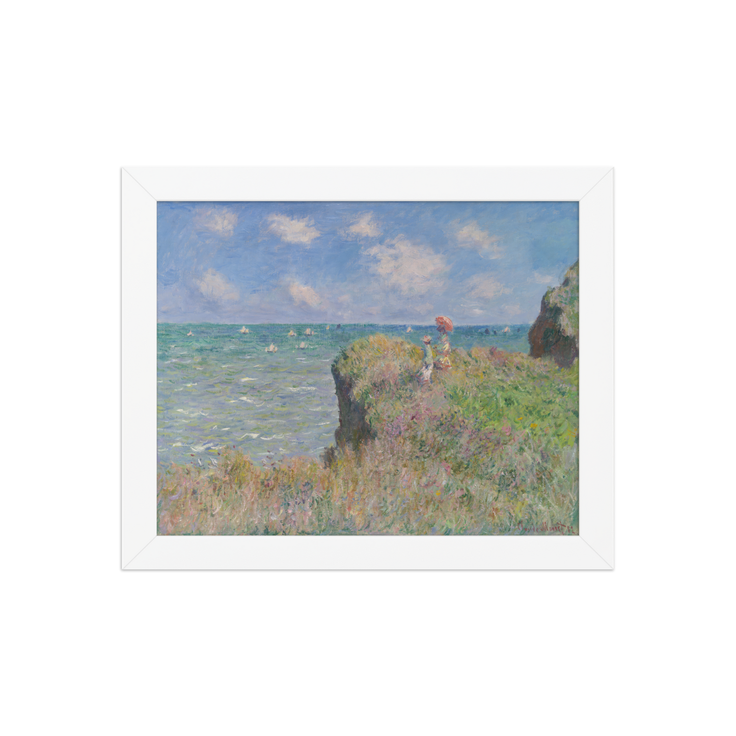 ALS_MOCKUP|claude_monet_promenade_sur_les_falaises_de_pourville|poster_encadre_premium|blanc|8x10in