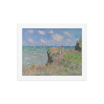 ALS_MOCKUP|claude_monet_promenade_sur_les_falaises_de_pourville|poster_encadre_premium|blanc|8x10in