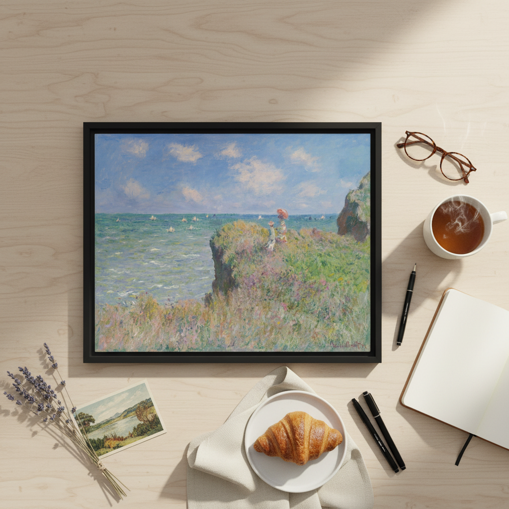 INSITU|Affiche encadrée / Affiche – Affiches, reproductions et œuvres graphiques, Claude Monet : œuvre murale pour une décoration intérieure design