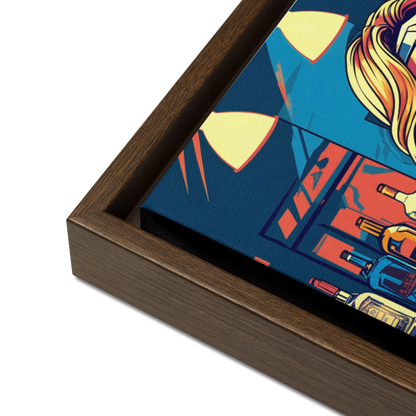 Toile encadrée Comics Superheroes Pop-art