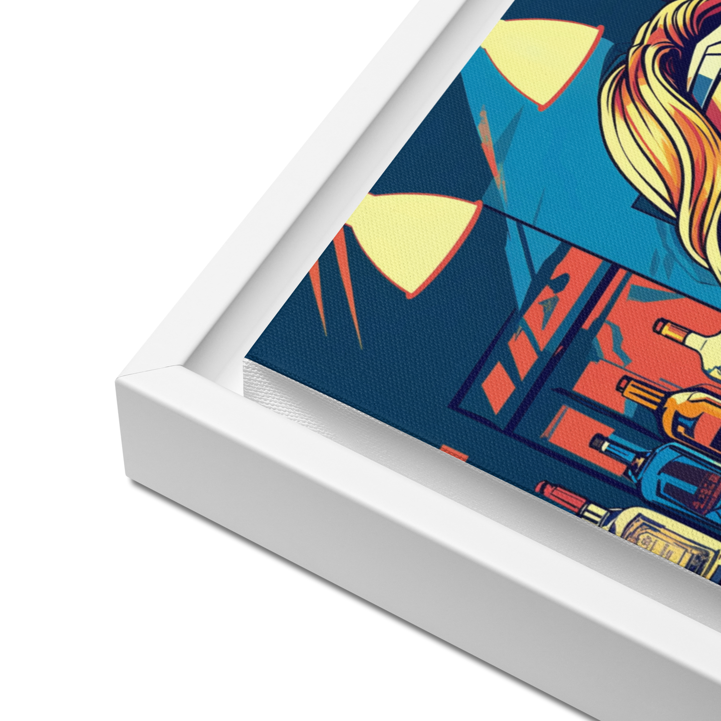 Toile encadrée Comics Superheroes Pop-art