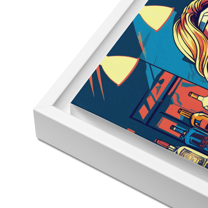 Toile encadrée Comics Superheroes Pop-art