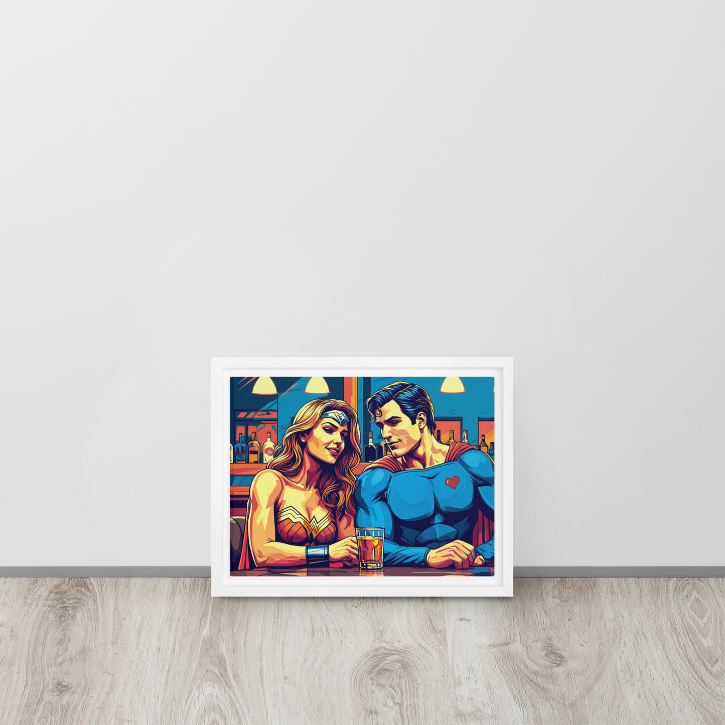 Toile encadrée Comics Superheroes Pop-art