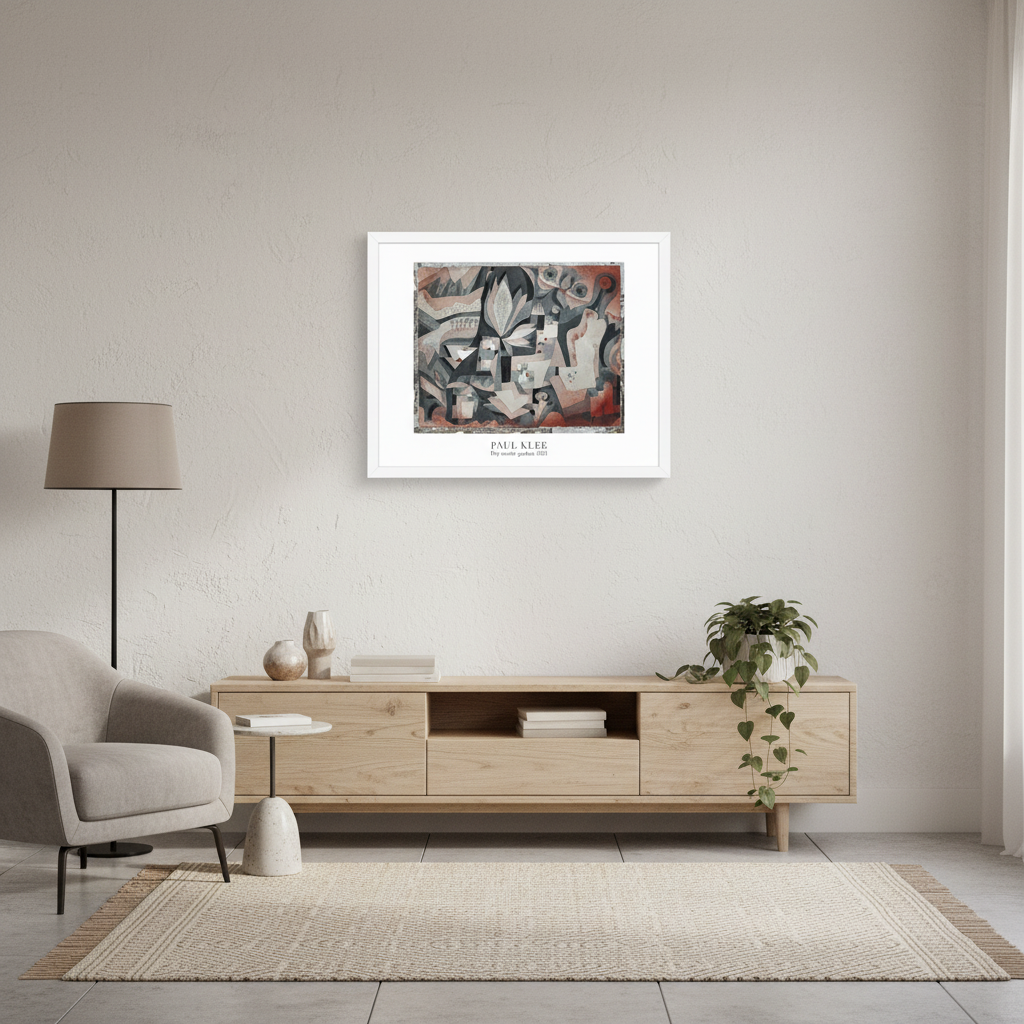 INSITU|Affiche encadrée / Affiche – Affiches, reproductions et œuvres graphiques, Paul Klee : œuvre murale pour une décoration intérieure design et