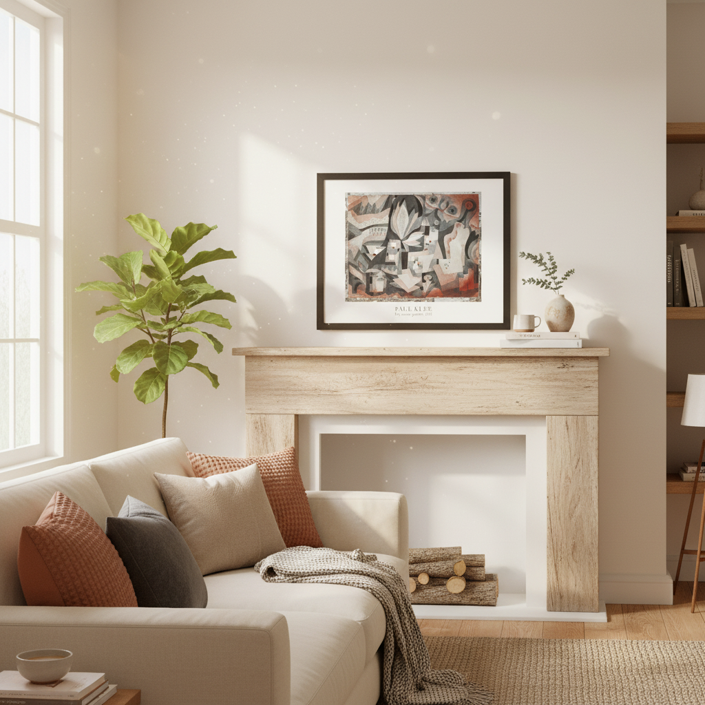 INSITU|Affiche encadrée / Affiche – Affiches, reproductions et œuvres graphiques, Paul Klee : œuvre murale pour une décoration intérieure design et