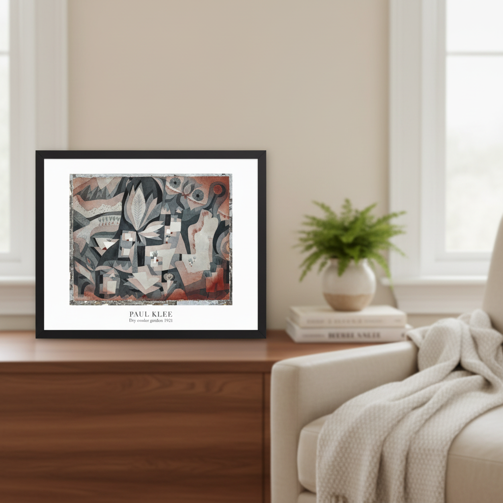 INSITU|Affiche encadrée / Affiche – Affiches, reproductions et œuvres graphiques, Paul Klee : œuvre murale pour une décoration intérieure design et