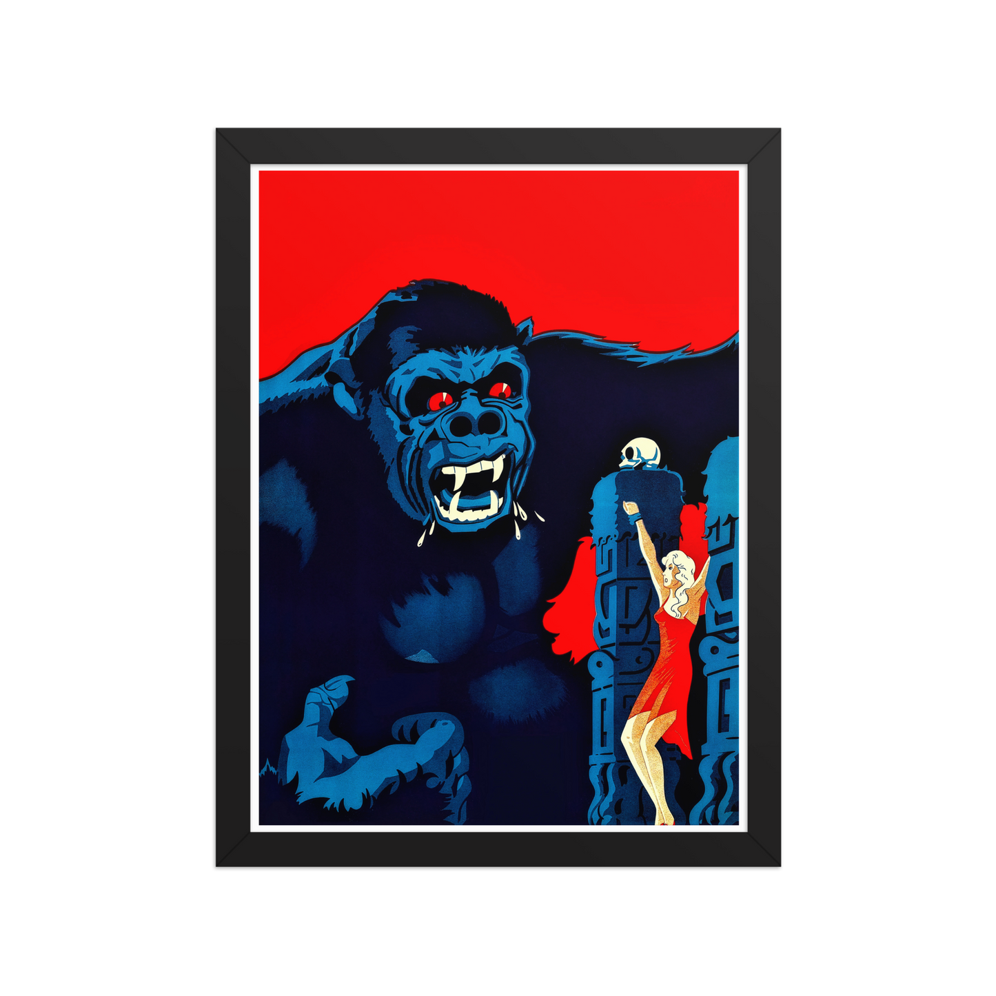 ALS_MOCKUP|rko_radio_pictures_king_kong_1933|poster_encadre_premium|noir